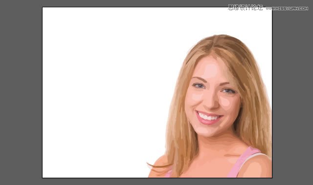 Illustrator调出人物照片质感的黑白效果  第13张