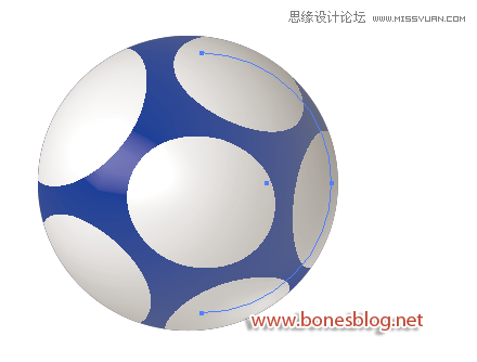 Illustrator绘制超酷的世界杯足球教程  第9张