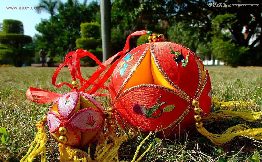 3DMAX制作简单的绣球模型效果图 第1张 3DMAX制作简单的绣球模型效果图 第1张