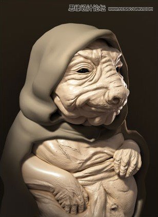 3DMAX制作身穿盔甲的外星人教程  第3张