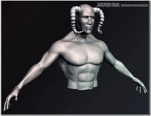 3Ds Max制作游戏中的CG人物教程  第4张