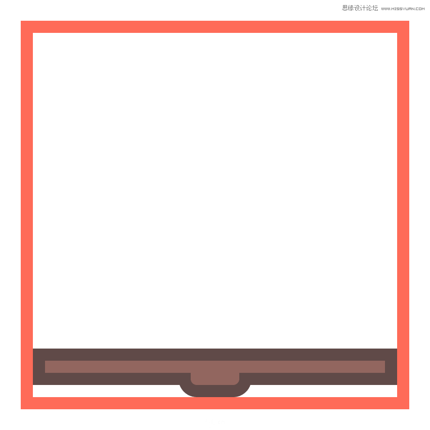 Illustrator绘制扁平化风格的城堡图标  第8张