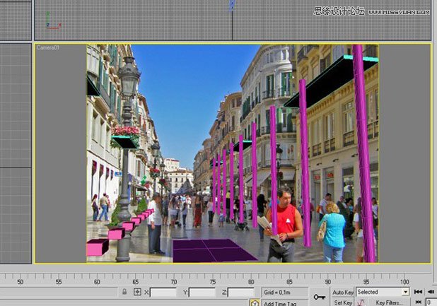 3Dmax基础教程：六步设置3dsmax的相机匹配