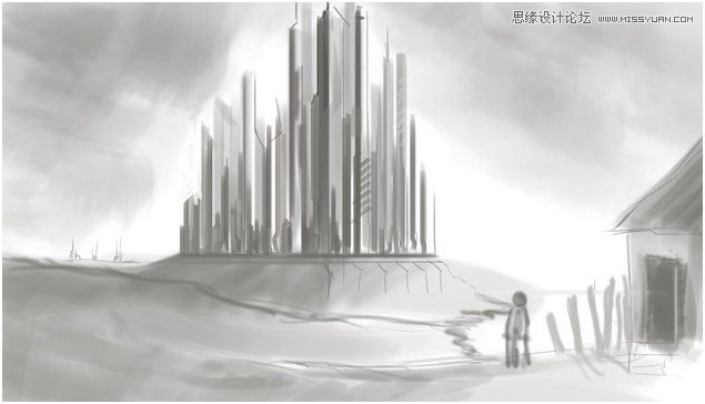 3Dx Max制作月光下的城堡CG场景教程  第2张