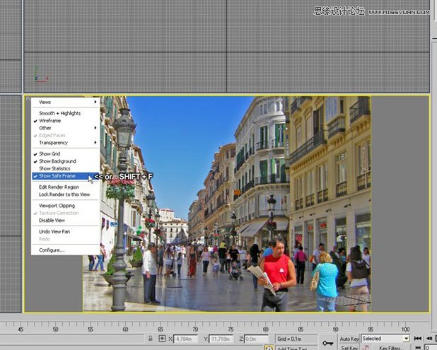 3Dmax基础教程：六步设置3dsmax的相机匹配  第5张