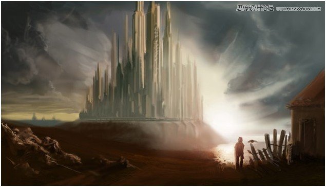 3Dx Max制作月光下的城堡CG场景教程  第3张