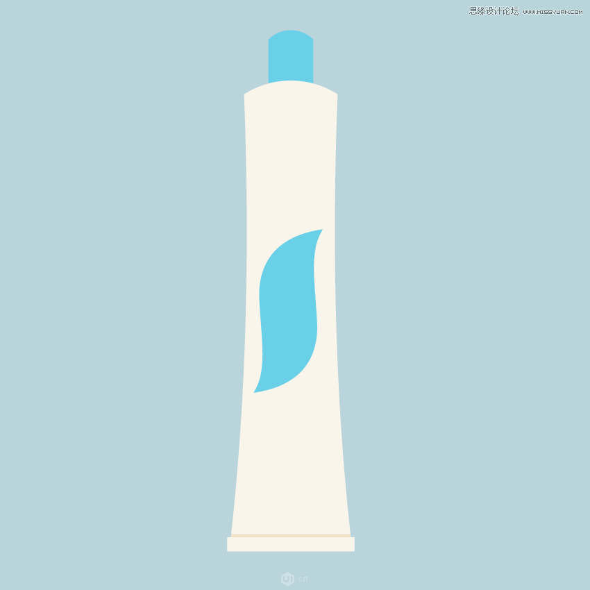 Illustrator绘制简洁风格的牙齿图标教程  第10张