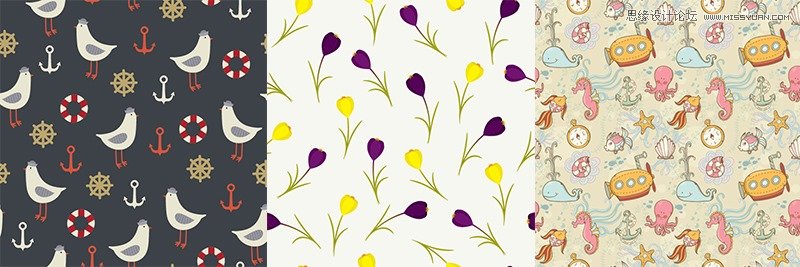 Illustrator制作精致无缝的纹理图案