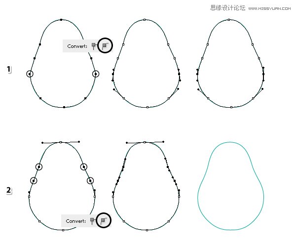 Illustrator绘制立体逼真的鸭梨效果图  第12张