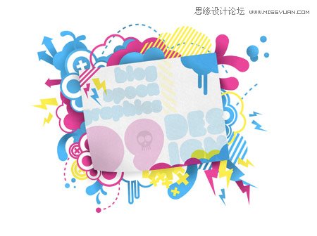 Illustrator结合PS设计时尚的花纹插画教程  第1张