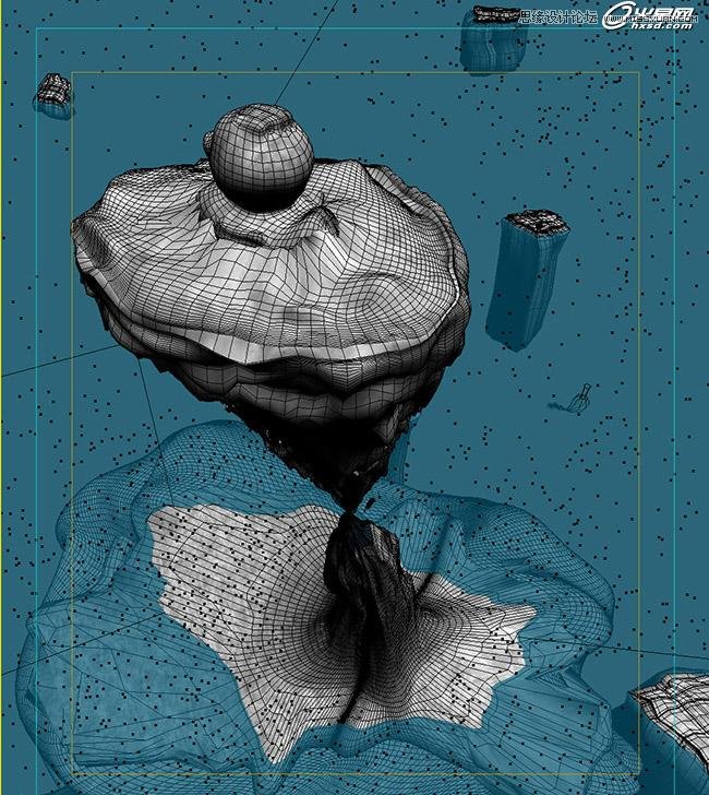 3ds Max绘制大海上的三维图腾教程 第2张 3ds Max绘制大海上的三维图腾教程 第2张