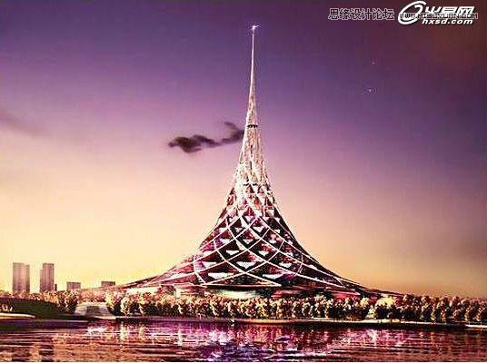 3ds Max教你如何制作圆锥形状的尖塔  第12张