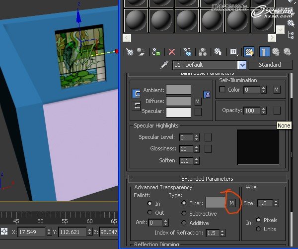 3ds Max打造彩色玻璃效果图教程  第6张