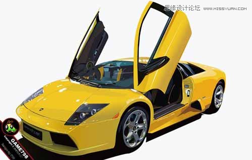 Illustrator打造超酷的保时捷超级跑车  第2张