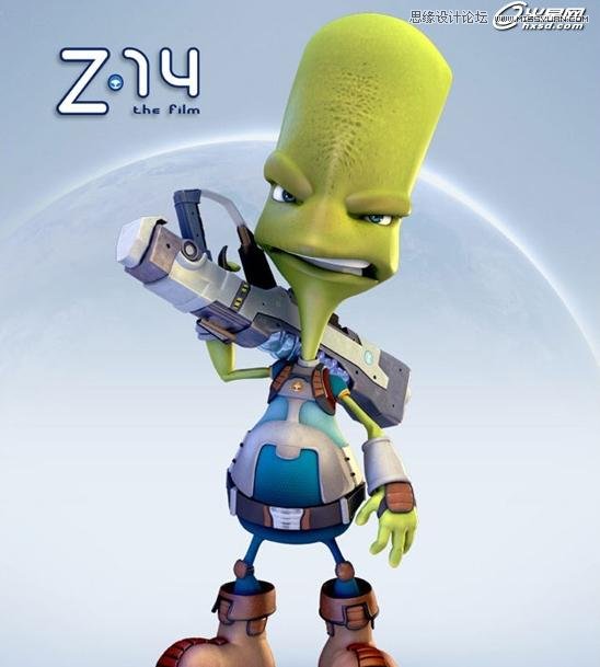 3ds Max绘制个性的外星生物  第11张