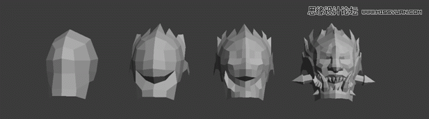 3dsMAX制作火离妖游戏模型过程  第2张