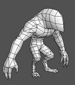 3dsMAX制作火离妖游戏模型过程  第4张