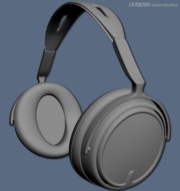 3DSMAX制作逼真的电脑耳机教程  第3张