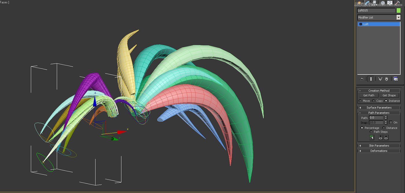 3dMax结合zbrush制作超酷的霸王丸教程  第5张