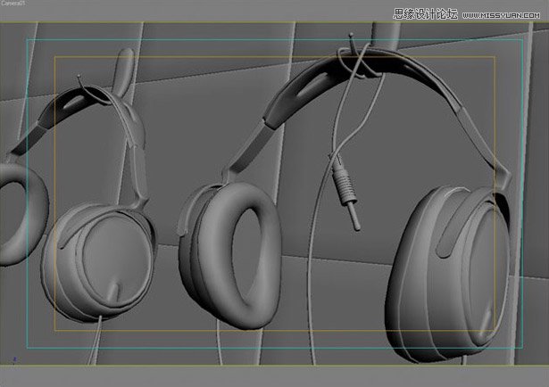 3DSMAX制作逼真的电脑耳机教程  第4张