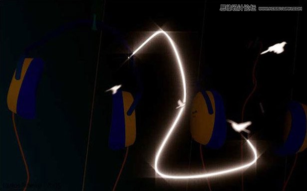 3DSMAX制作逼真的电脑耳机教程  第11张