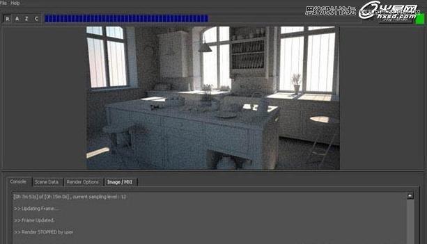 3ds Max打造西方开放式厨房局部场景