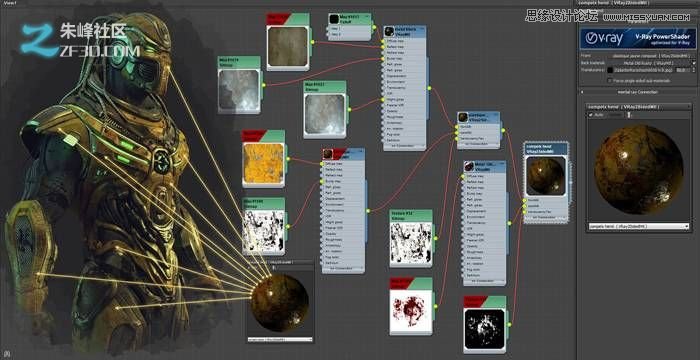 3dmax和zbrush制作格斗机器忍者教程 第6张 3dmax和zbrush制作格斗机器忍者教程 第6张