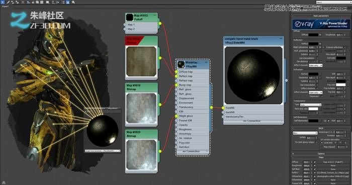 3dmax和zbrush制作格斗机器忍者教程 第7张 3dmax和zbrush制作格斗机器忍者教程 第7张
