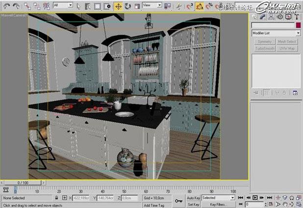 3ds Max打造西方开放式厨房局部场景 第9张 3ds Max打造西方开放式厨房局部场景 第9张