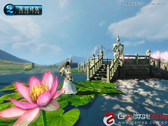 3DMAX制作仙灵岛动漫场景过程赏析