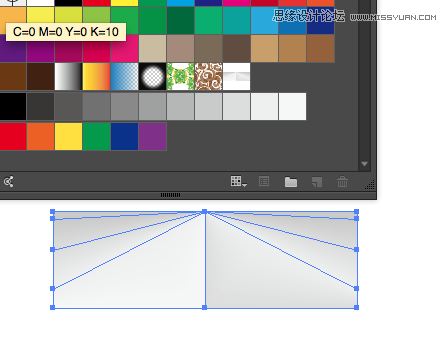 Illustrator简单制作时尚的凹凸海报背景 第5张 Illustrator简单制作时尚的凹凸海报背景 第5张
