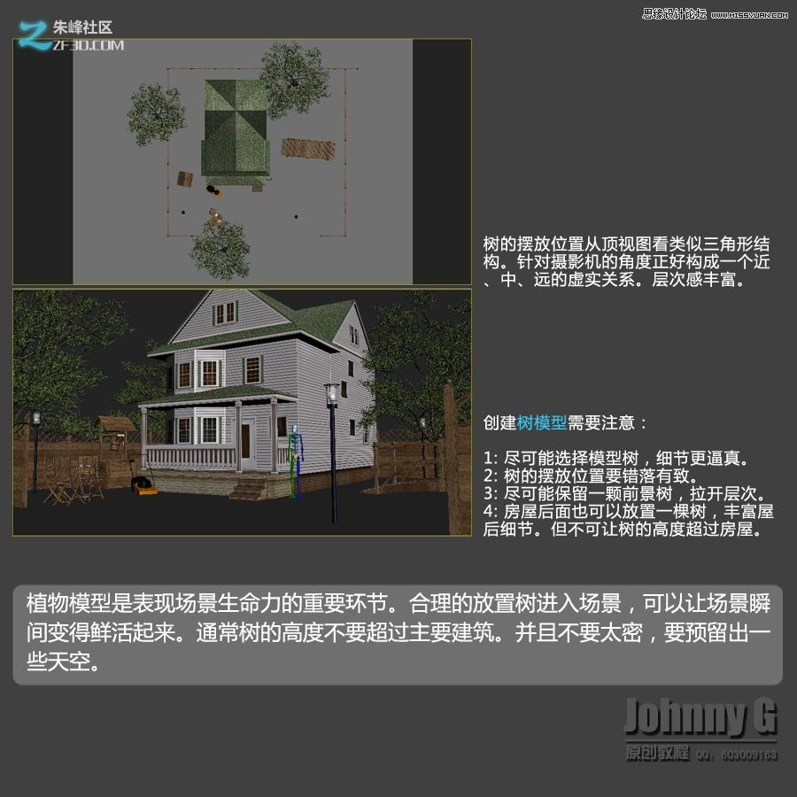 3dmax打造欧式小别墅效果图教程 第6张 3dmax打造欧式小别墅效果图教程 第6张