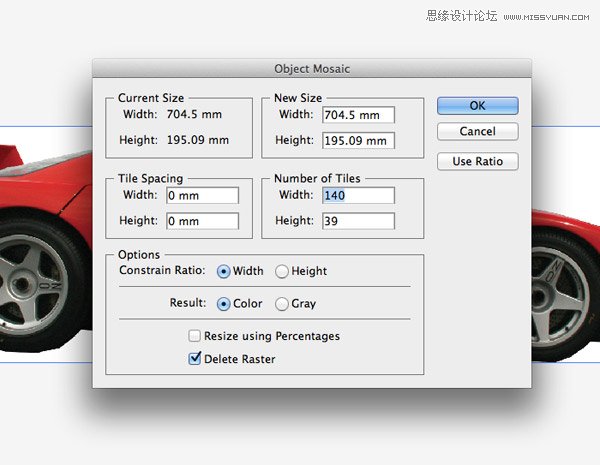 Illustrator把数码照片转化成像素效果 第4张 Illustrator把数码照片转化成像素效果 第4张