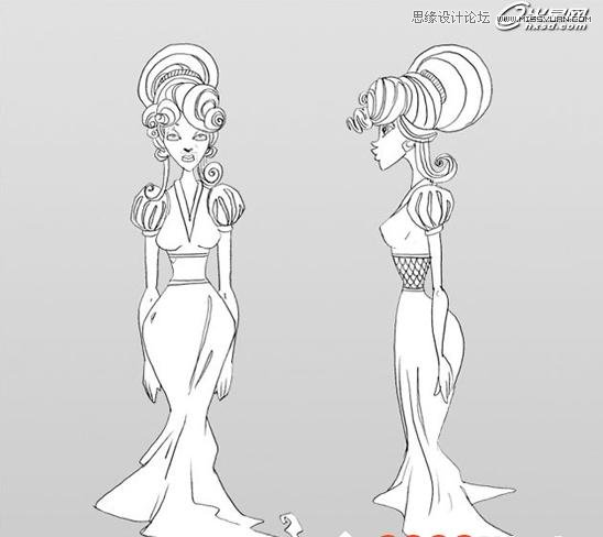 3ds Max制作高贵可爱的公主教程 第2张 3ds Max制作高贵可爱的公主教程 第2张