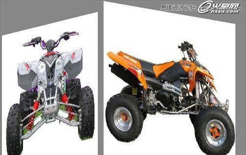 3ds Max制作四轮摩托车实例教程 第2张 3ds Max制作四轮摩托车实例教程 第2张