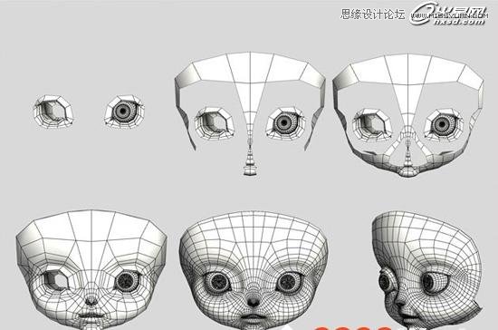 3ds Max制作立体摇滚机器人教程 第2张 3ds Max制作立体摇滚机器人教程 第2张