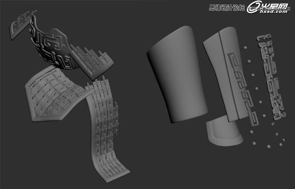 3Dmax制作3D版霸王别姬实例解析 第8张 3Dmax制作3D版霸王别姬实例解析 第8张