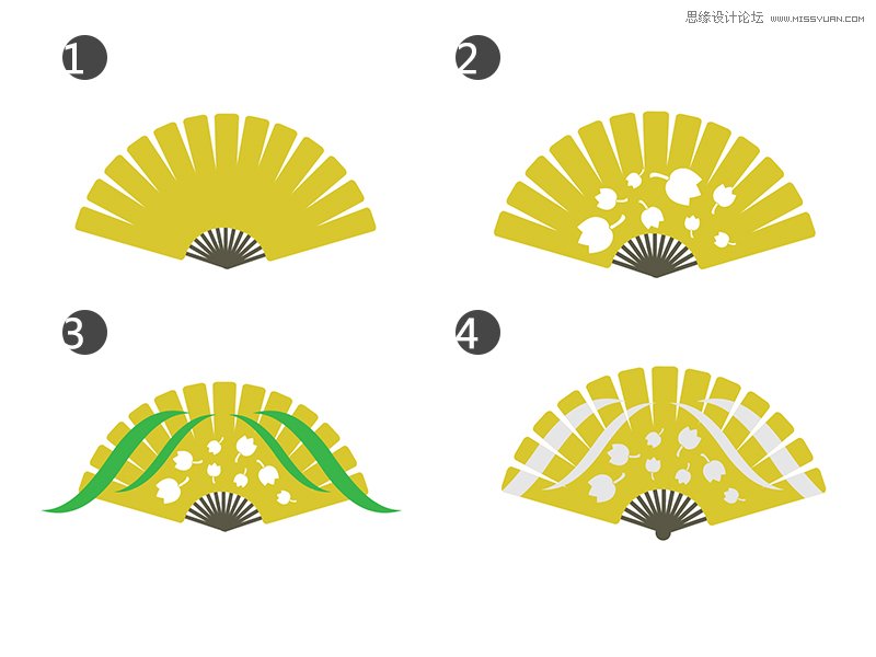 Illustrator制作日式风格的无缝纹理教程 第4张 Illustrator制作日式风格的无缝纹理教程 第4张