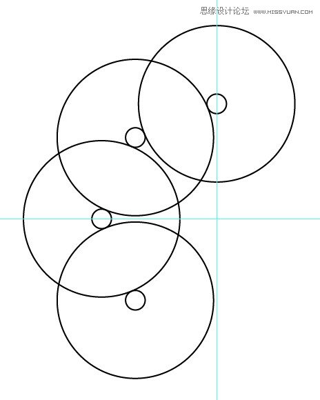 Illustrator绘制漂亮的叠加圆环效果图 第8张 Illustrator绘制漂亮的叠加圆环效果图 第8张
