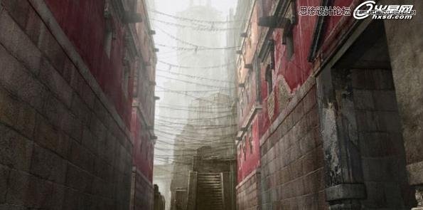 3ds Max绘制真实的百年老街教程