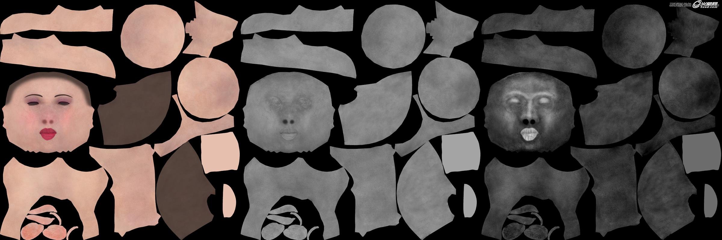 3Dmax制作3D版霸王别姬实例解析 第12张 3Dmax制作3D版霸王别姬实例解析 第12张