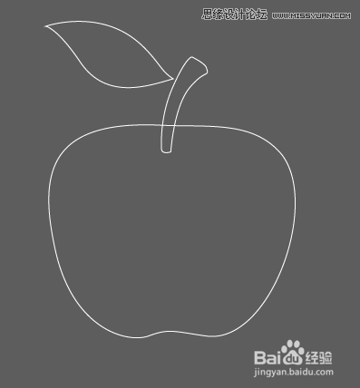 Illustrator网格工具制作逼真的红苹果教程 第2张 Illustrator网格工具制作逼真的红苹果教程 第2张