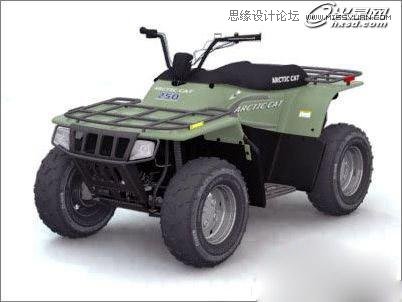 3ds Max制作四轮摩托车实例教程 第19张 3ds Max制作四轮摩托车实例教程 第19张