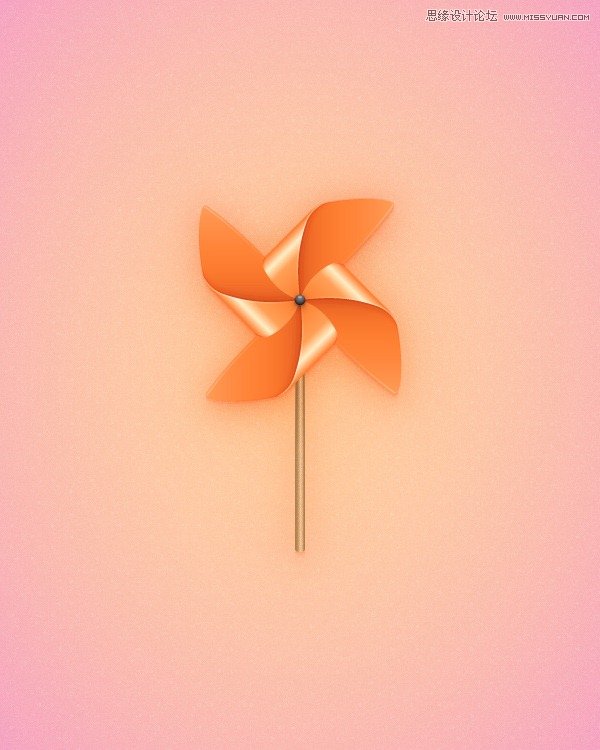 Illustrator绘制立体炫彩的风车教程 第3张 Illustrator绘制立体炫彩的风车教程 第3张