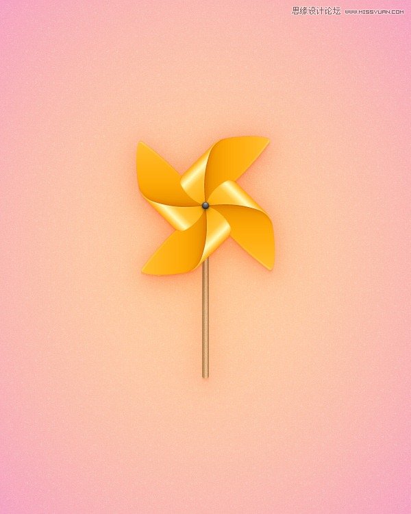 Illustrator绘制立体炫彩的风车教程 第4张 Illustrator绘制立体炫彩的风车教程 第4张