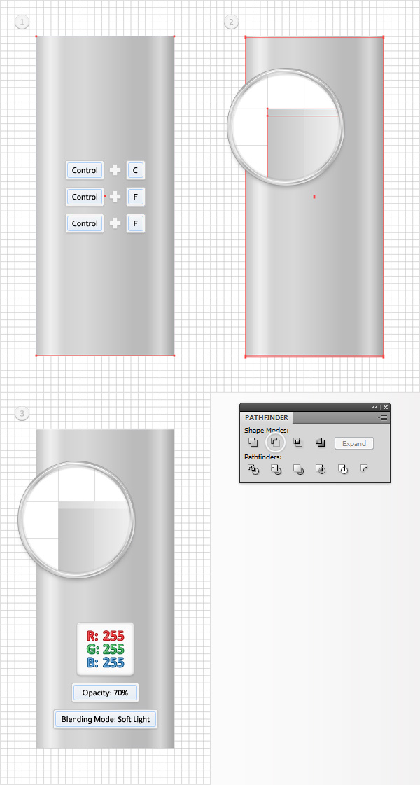 Illustrator绘制复古风格的打火机图标 第5张 Illustrator绘制复古风格的打火机图标 第5张
