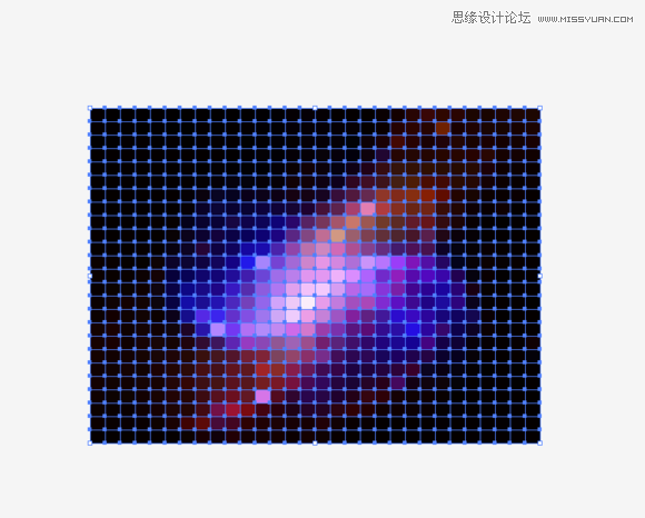 Illustrator制作炫彩风格马赛克背景 第5张 Illustrator制作炫彩风格马赛克背景 第5张