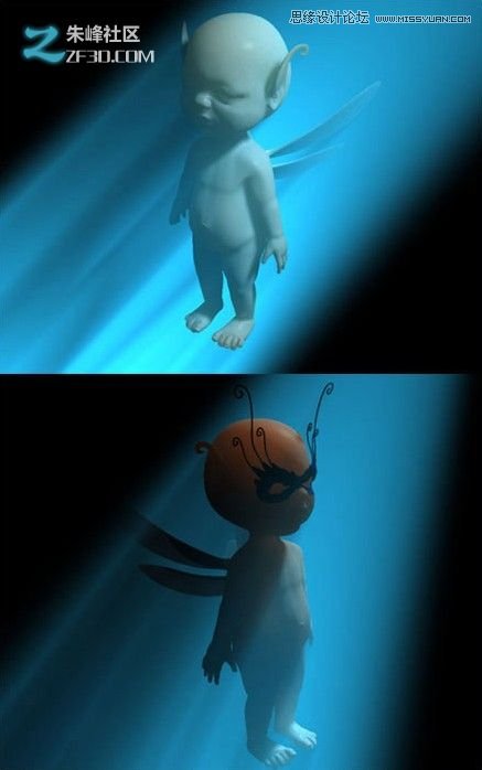 3ds max制作蝴蝶宝宝建模教程 第17张 3ds max制作蝴蝶宝宝建模教程 第17张