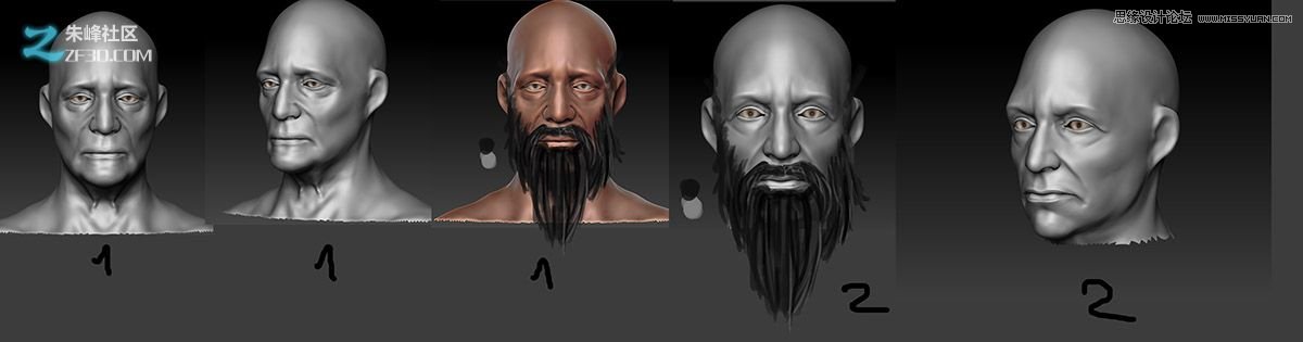 3dmax制作欧洲风格的老国王教程  第5张