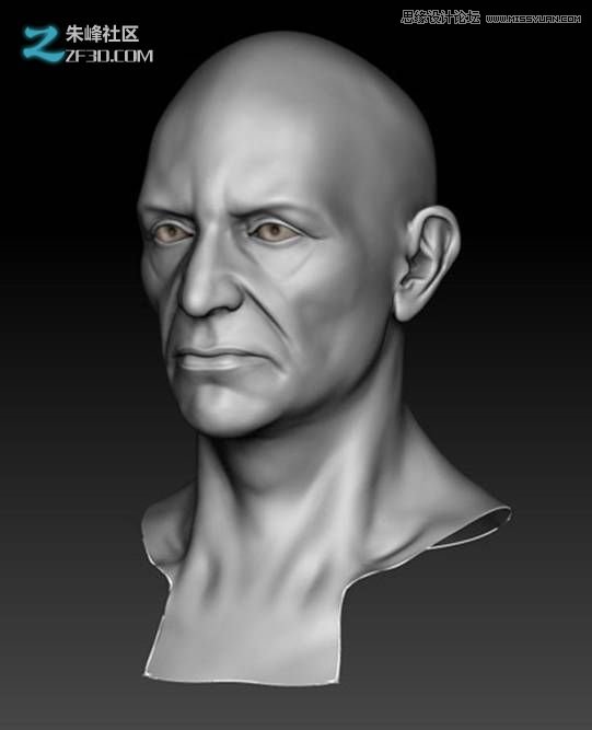 3dmax制作欧洲风格的老国王教程  第6张